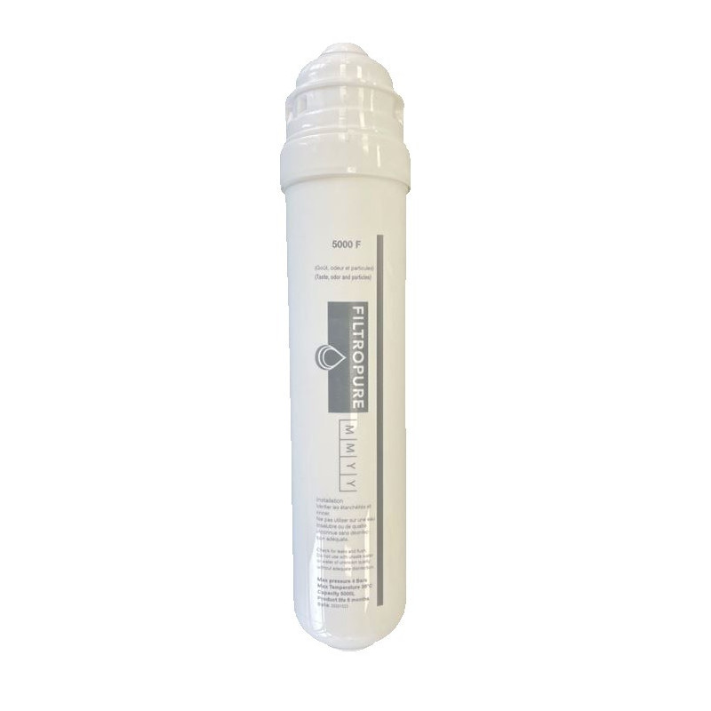 FILTROPURE® 5000F – Filtre Charbon Actif pour Fontaine à Eau TL1 & TT2