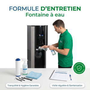Formule d'entretien fontaine à eau | Gobelets et Cie